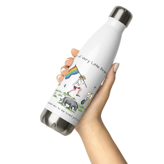 Pooh PRIDE Stainless steel water bottle
