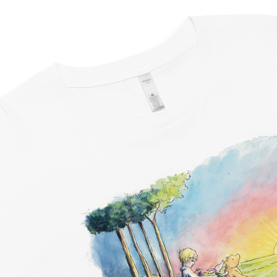 Sunrise Love Trans Pride - crop top