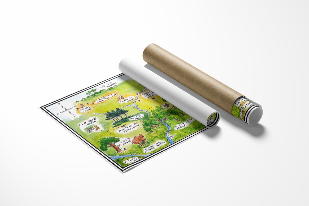 Hundred Acre Wood Map Print [PREORDER]