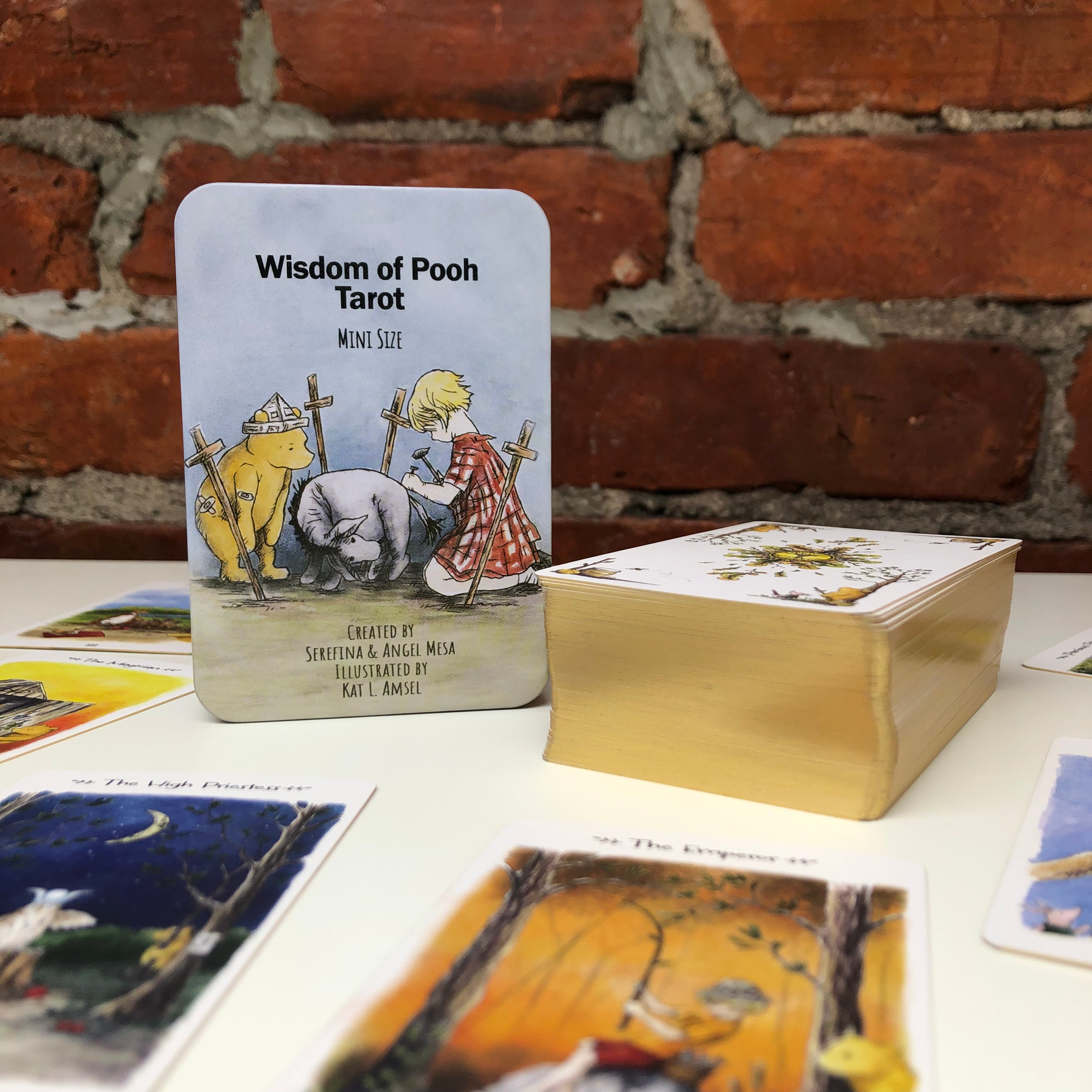 Mini Wisdom of Pooh Tarot Deck-in-a-Tin