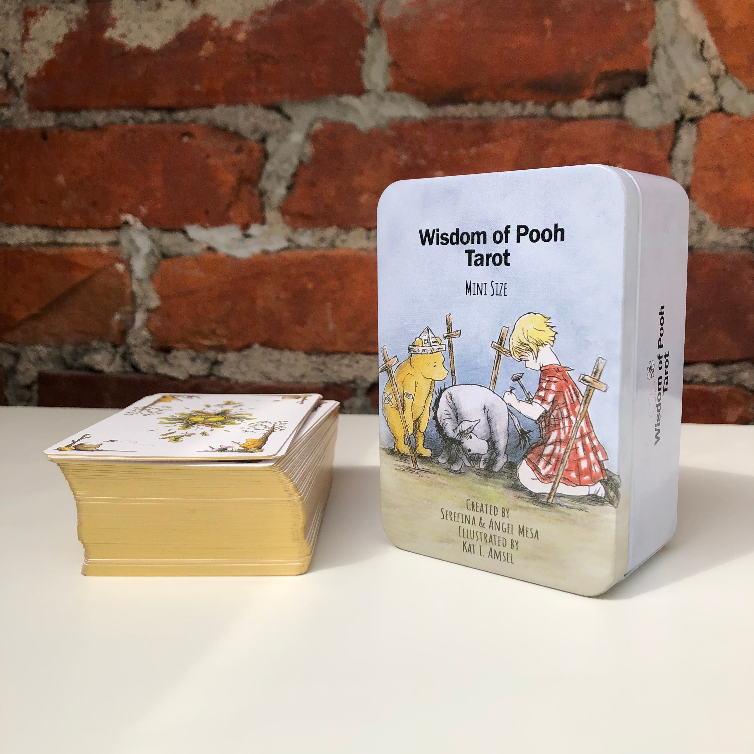 Mini Wisdom of Pooh Tarot Deck-in-a-Tin