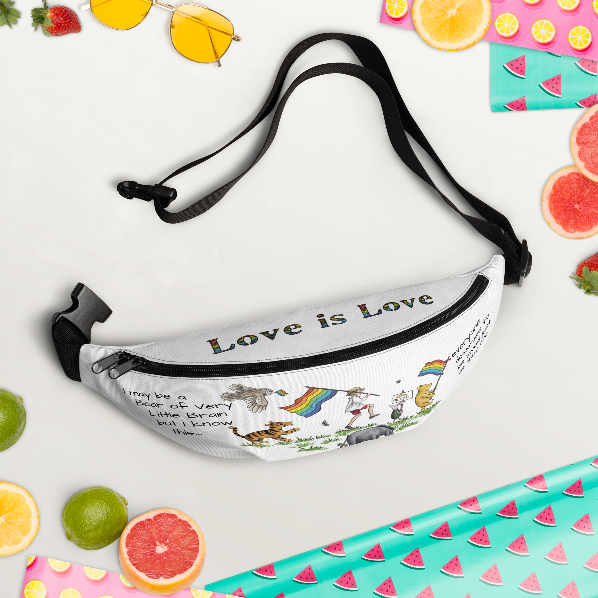Pooh PRIDE Fanny Pack
