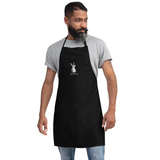 B-B-Boo! | Ghost Piglet Embroidered Apron