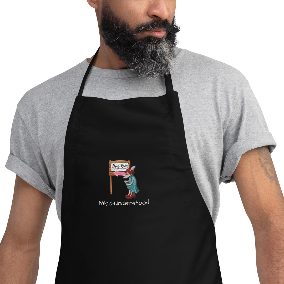 Miss-Understood | Hundred Acre Drag Race | Embroidered Apron