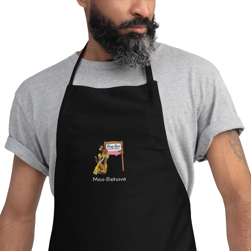 Miss-Behave | Hundred Acre Drag Race | Embroidered Apron