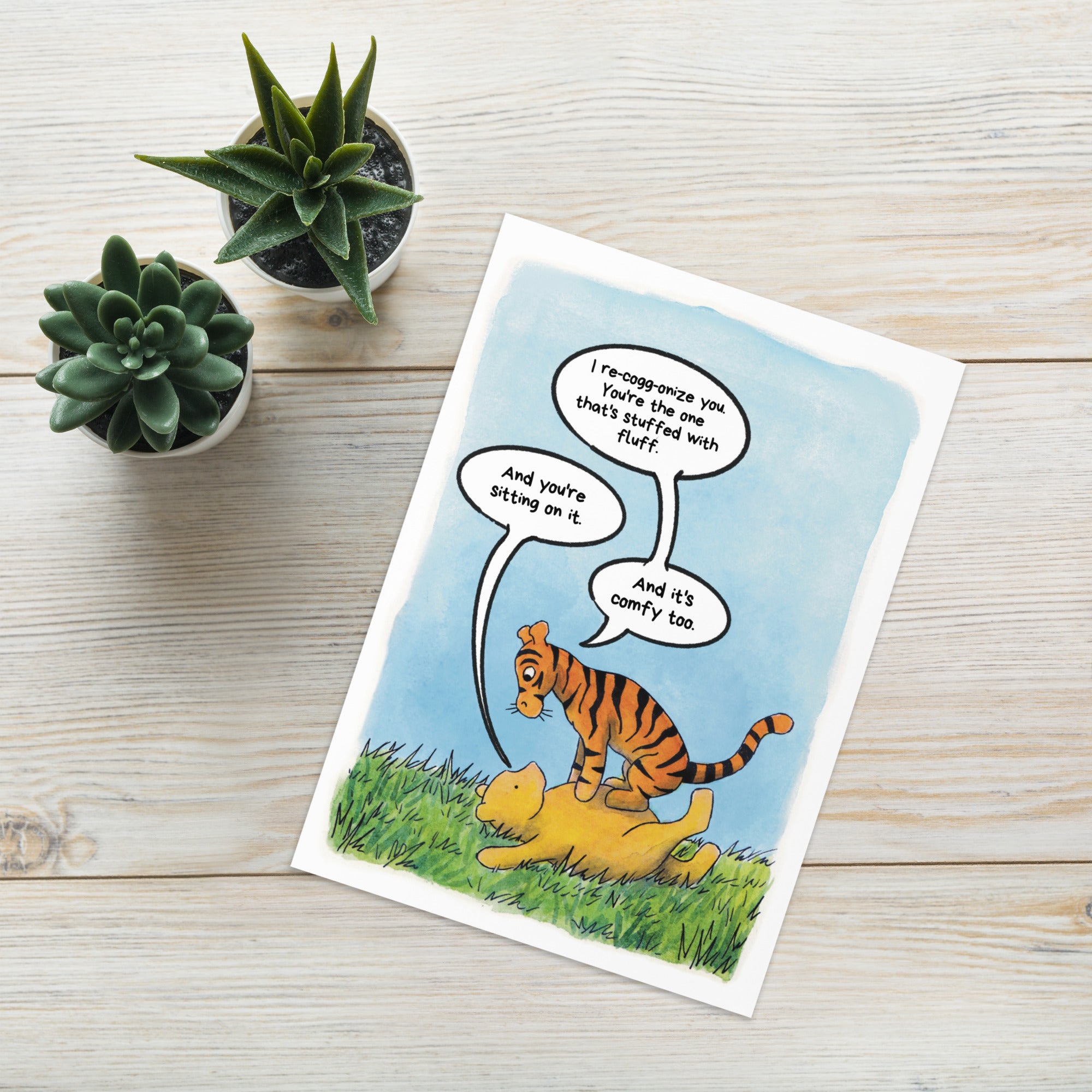 Bouncified Greeting card