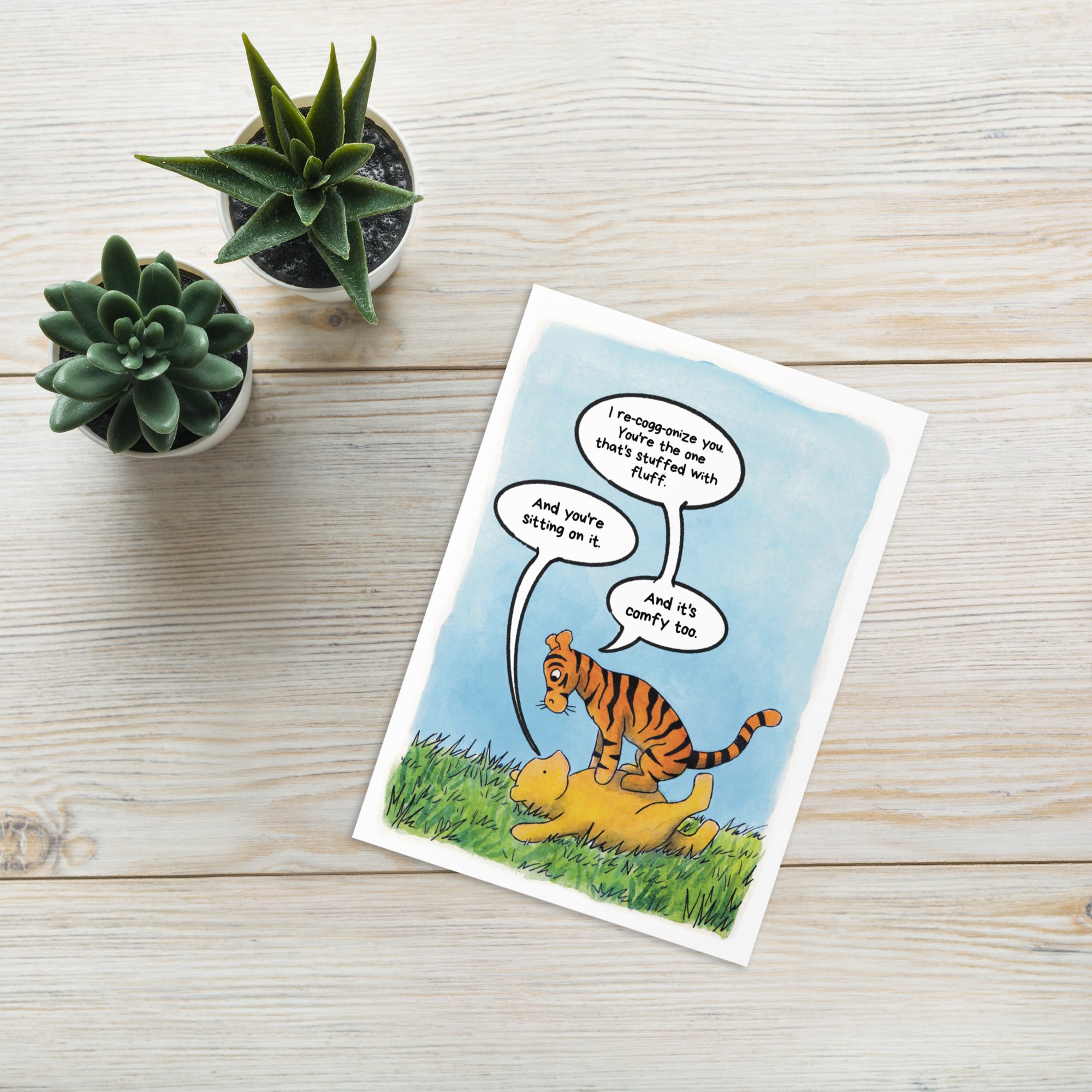 Bouncified Greeting card