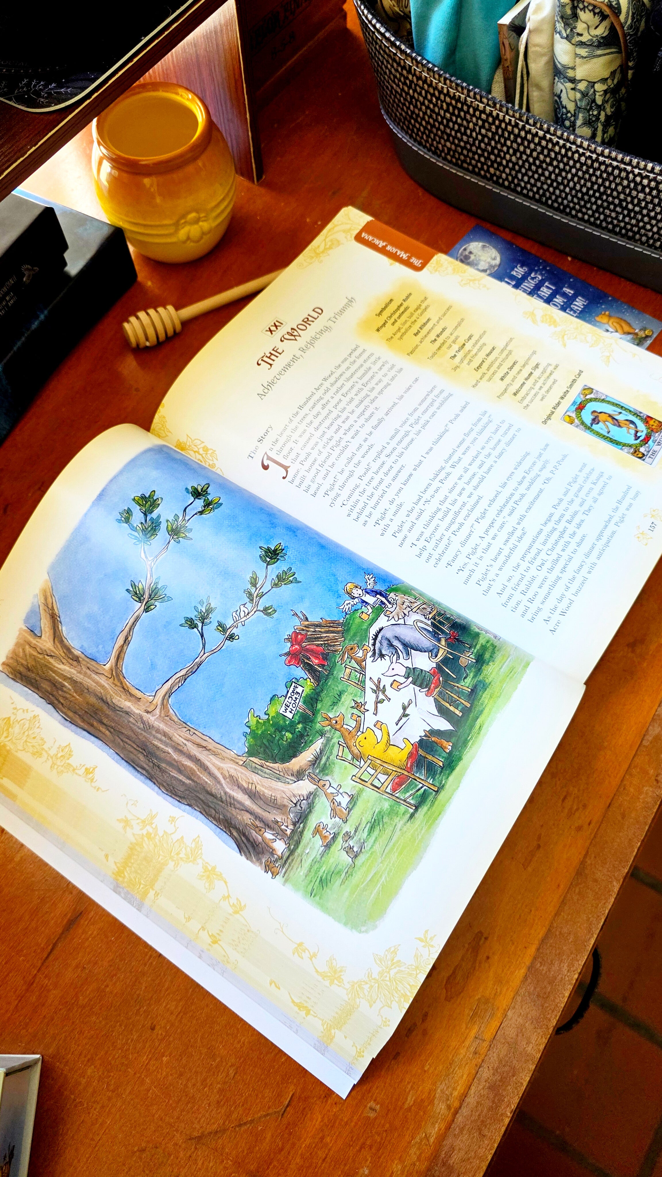 A Deep Dive Into the Wisdom of Pooh Tarot Guidebook