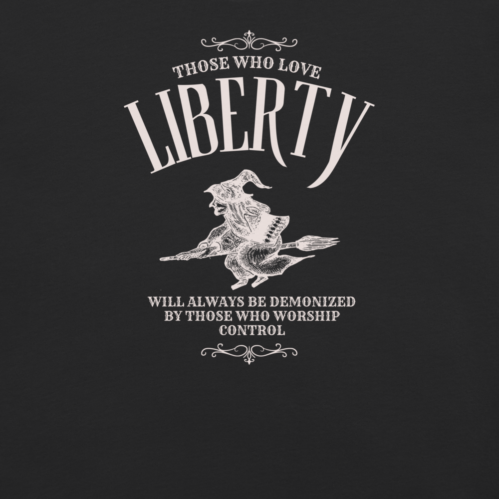 Liberty Witch Unisex garment-dyed heavyweight t-shirt