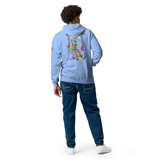 Drag Race Hundred Acre Wood | Unisex heavy blend zip hoodie