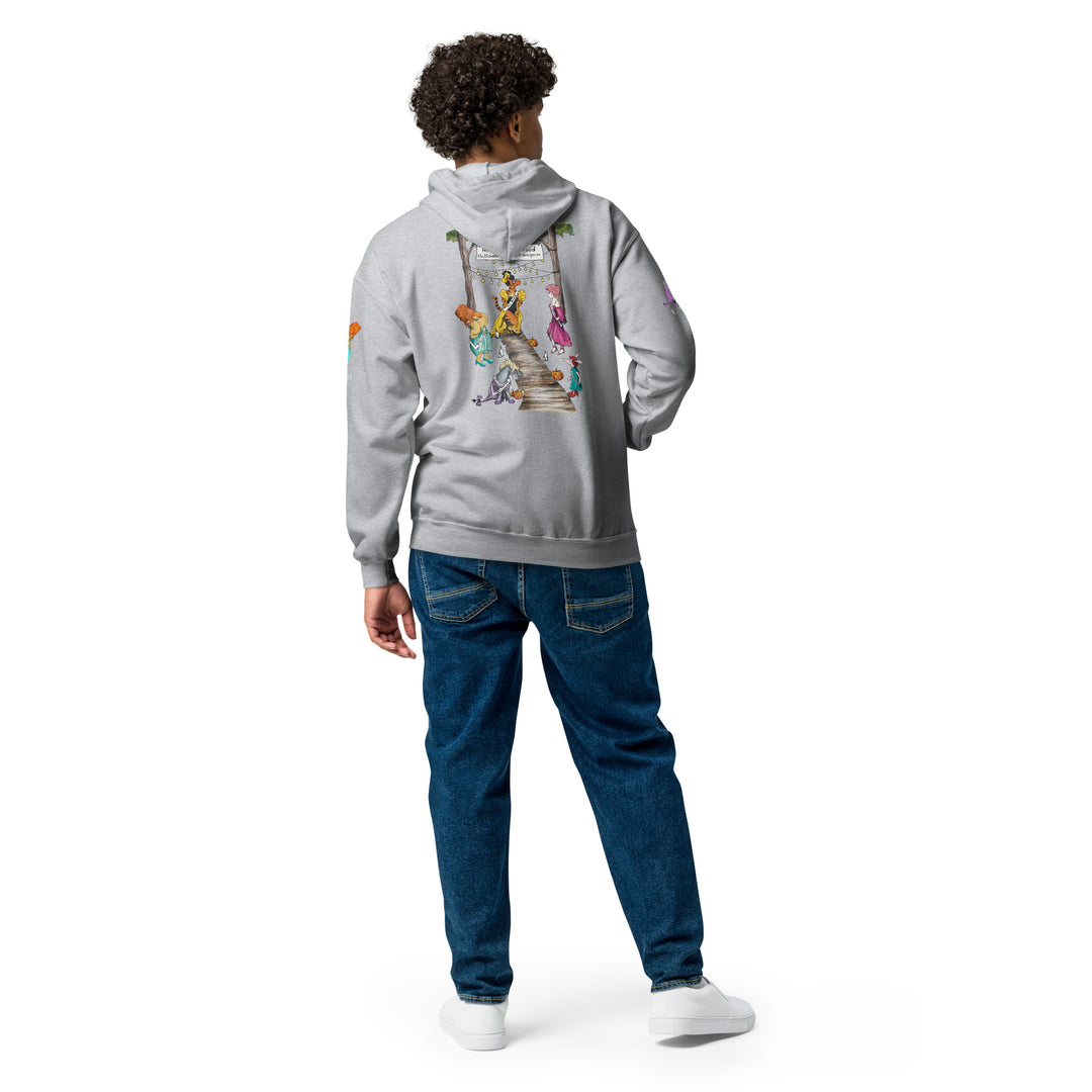 Drag Race Hundred Acre Wood | Unisex heavy blend zip hoodie