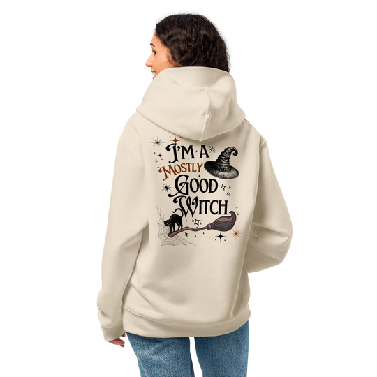 Mostly Good Witch Oversized heavyweight hoodie
