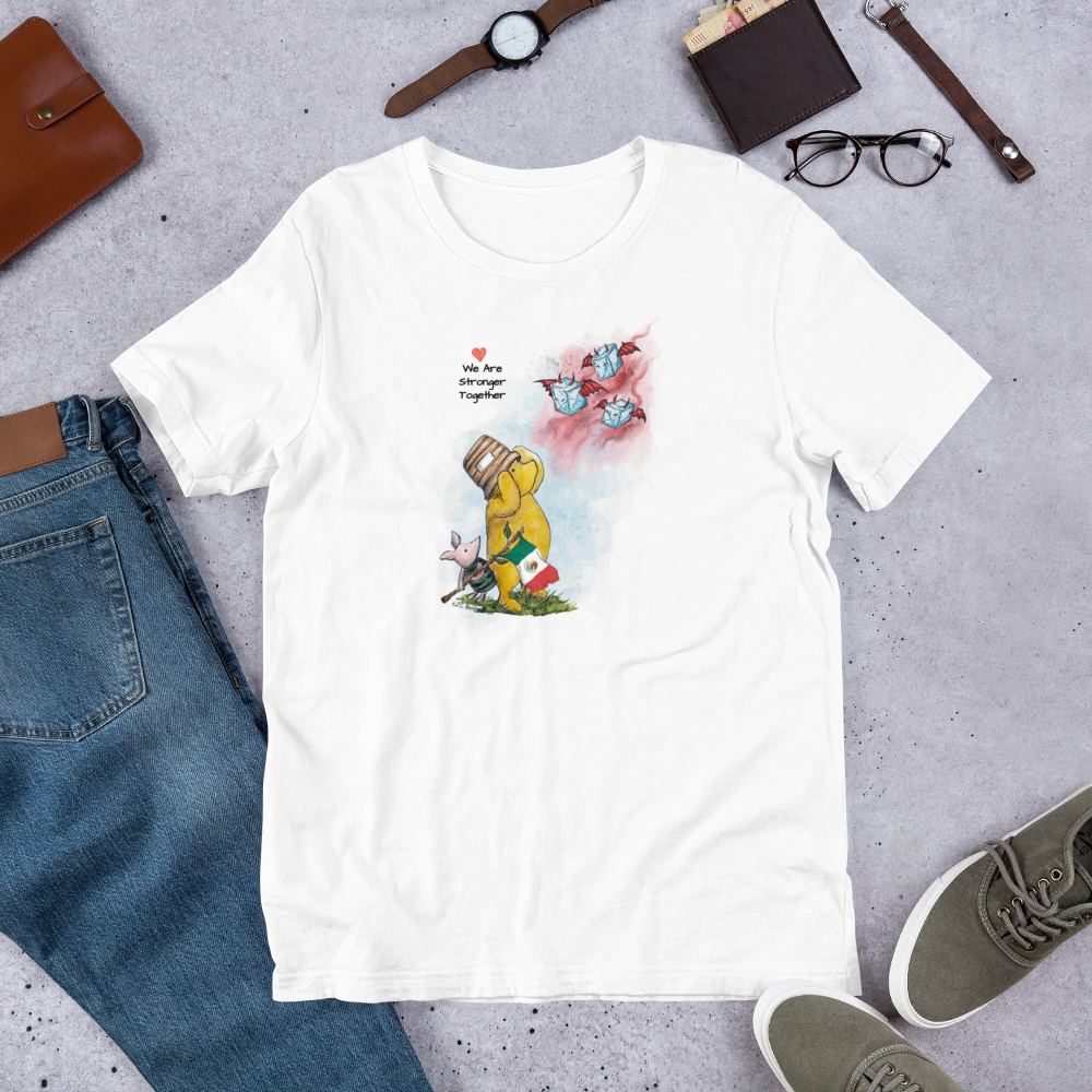 Pooh Resistance - ICE Monster - Mexico Unisex t-shirt