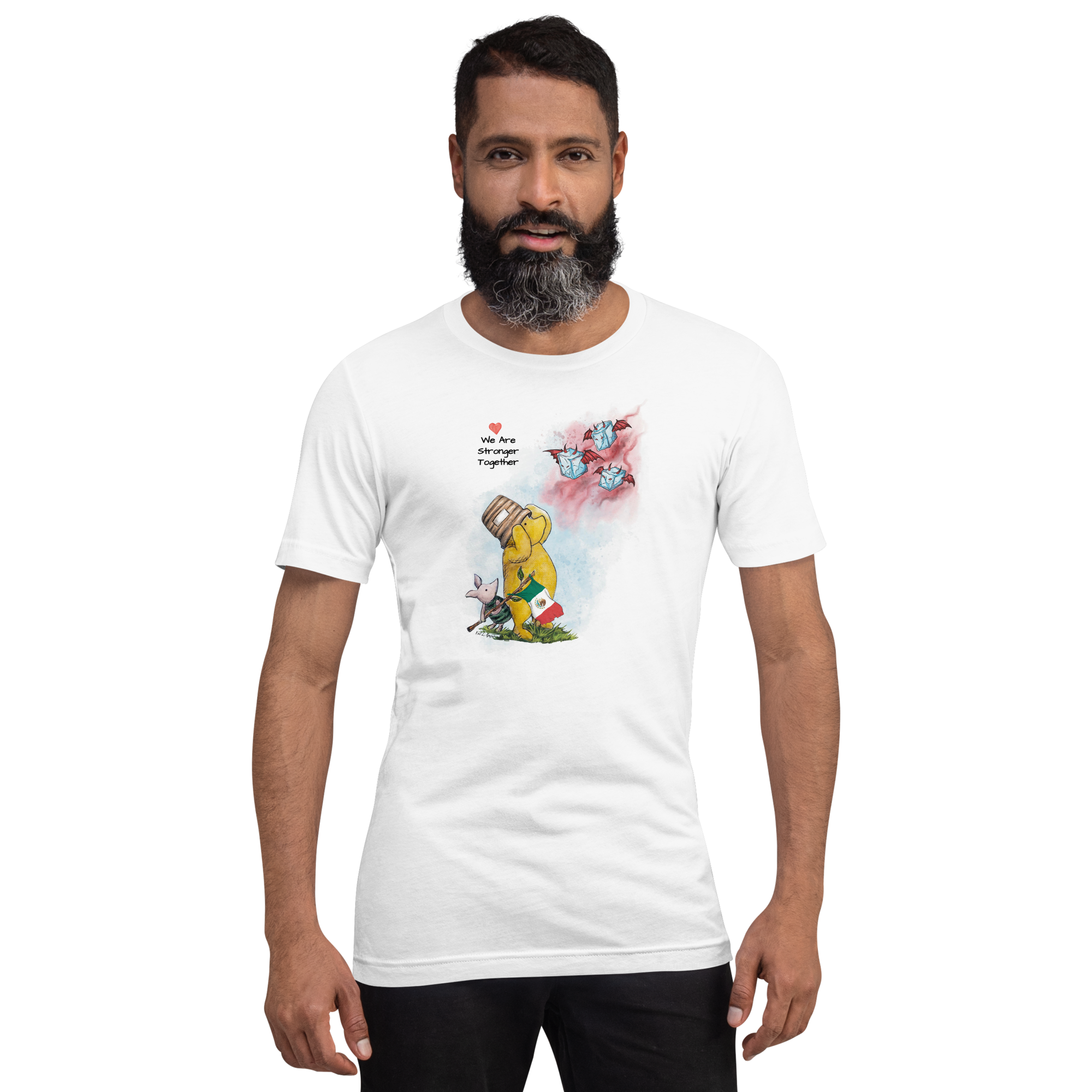 Pooh Resistance - ICE Monster - Mexico Unisex t-shirt