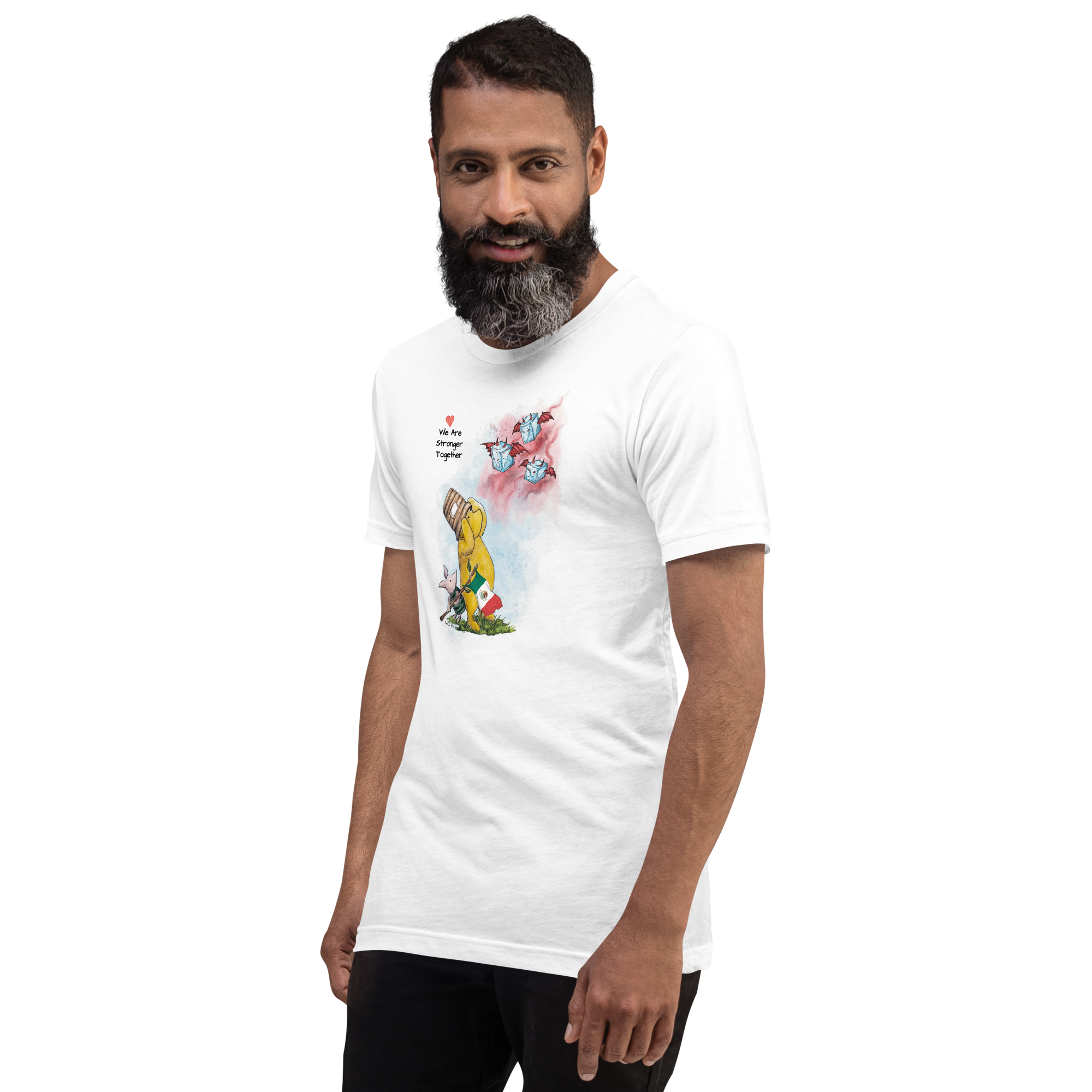 Pooh Resistance - ICE Monster - Mexico Unisex t-shirt