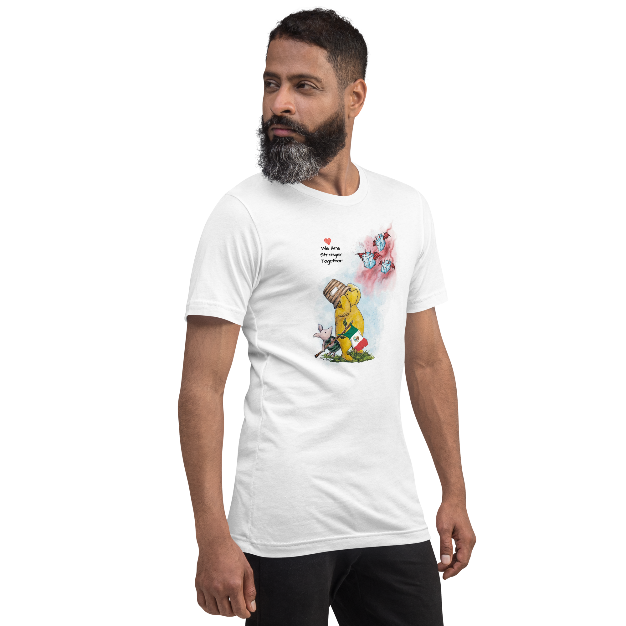 Pooh Resistance - ICE Monster - Mexico Unisex t-shirt