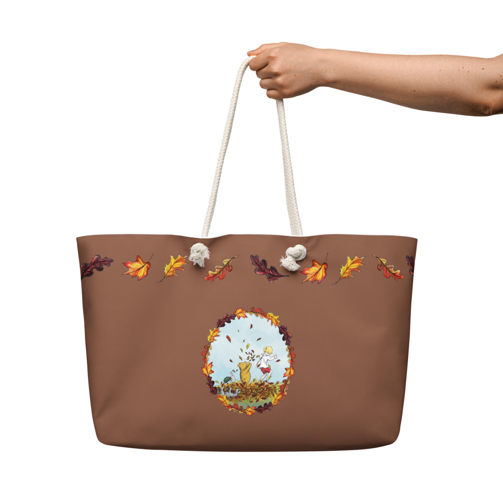 Autumn Leaves Oversized weekender bag