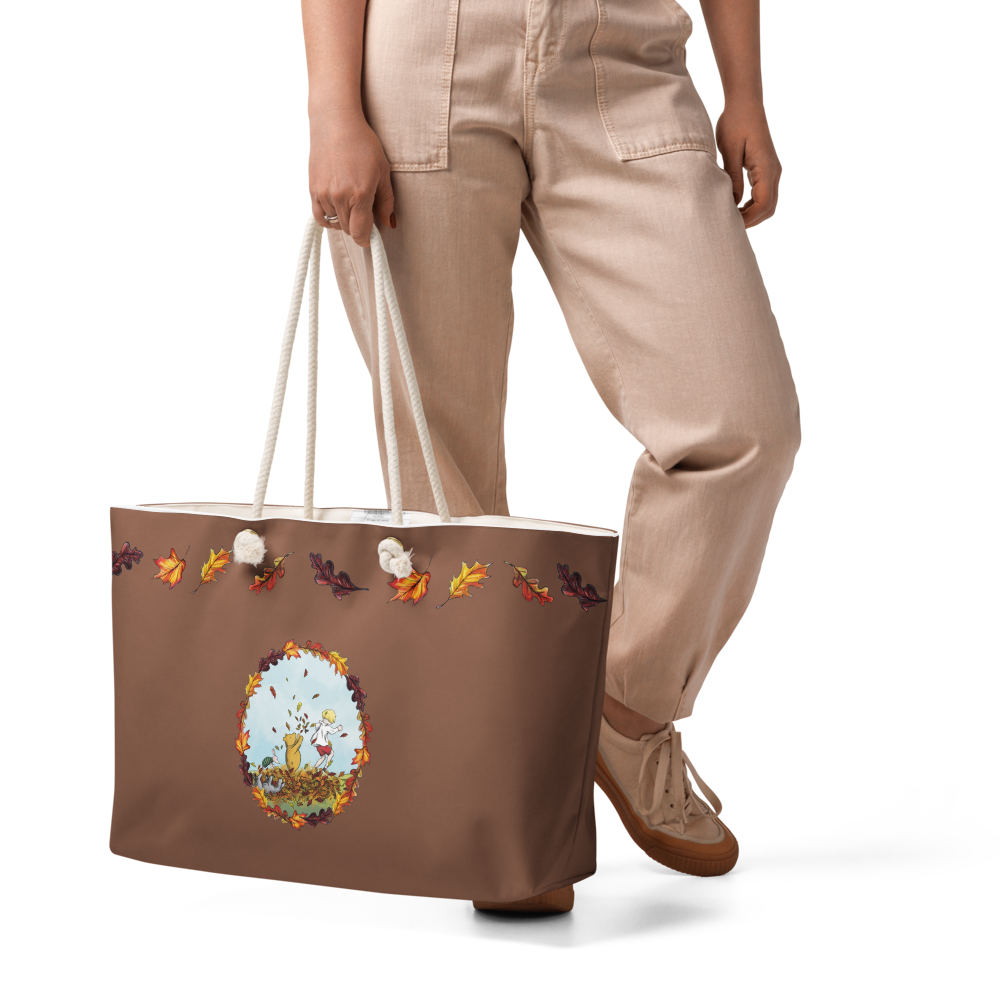 Autumn Leaves Oversized weekender bag