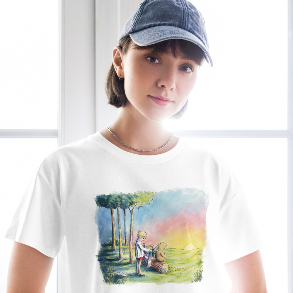 Sunrise Love Trans Pride - crop top