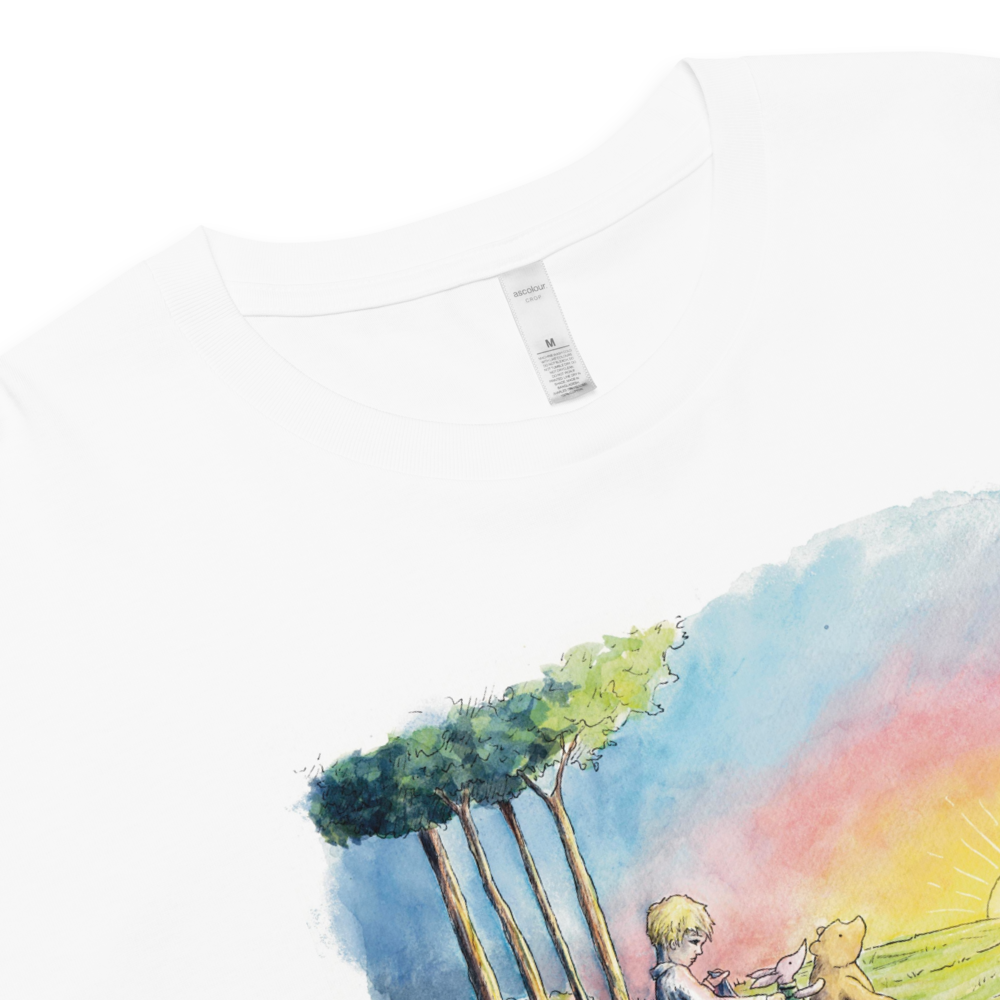 Sunrise Love Trans Pride - crop top
