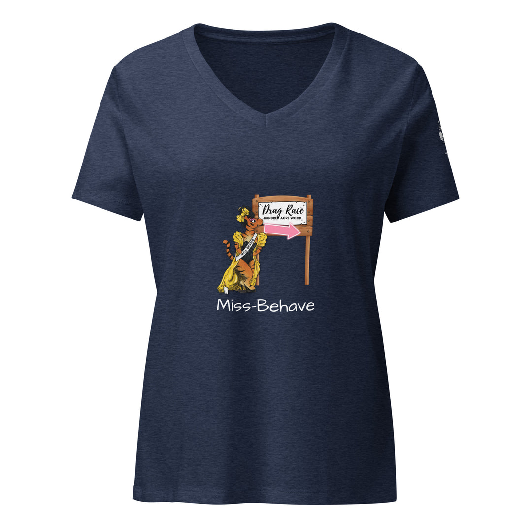 Miss Behave | Hundred Acre Drag Race | Relaxed v-neck t-shirt