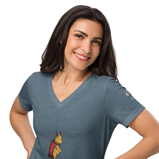 Devilish | Relaxed v-neck t-shirt