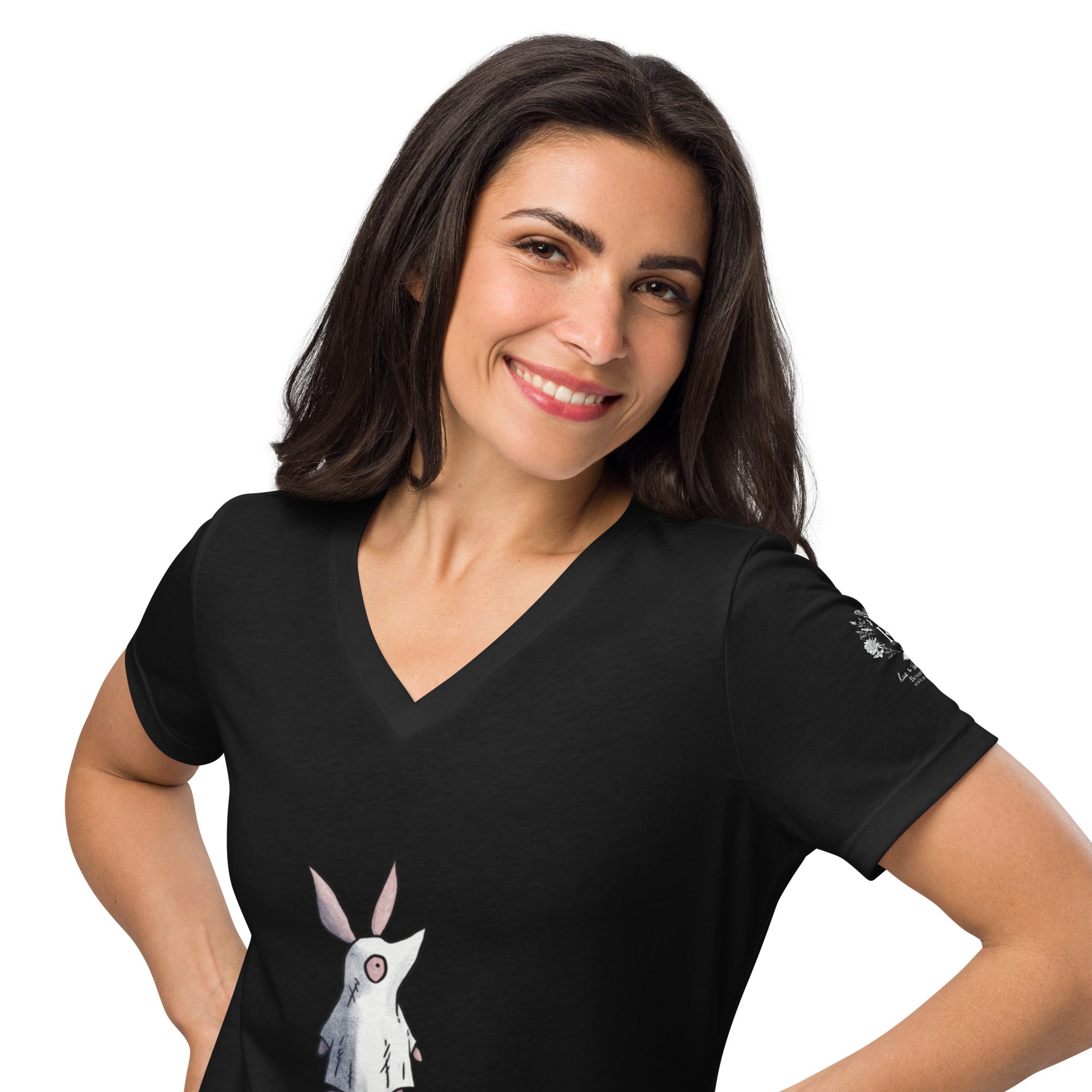 B-B-Boo! | Relaxed v-neck t-shirt