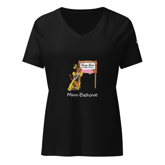 Miss Behave | Hundred Acre Drag Race | Relaxed v-neck t-shirt